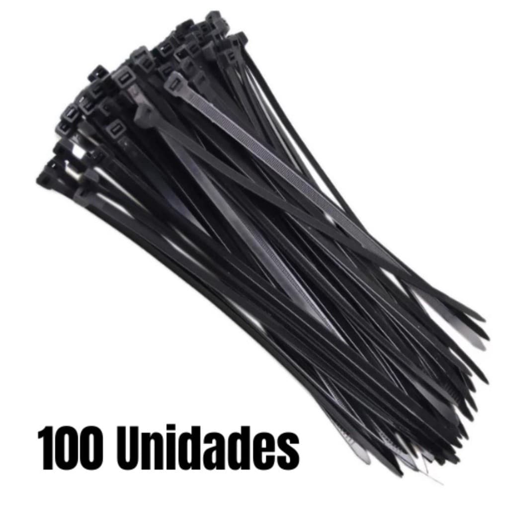 Abraçadeira Enforca Gato de Nylon - 100 Unidades