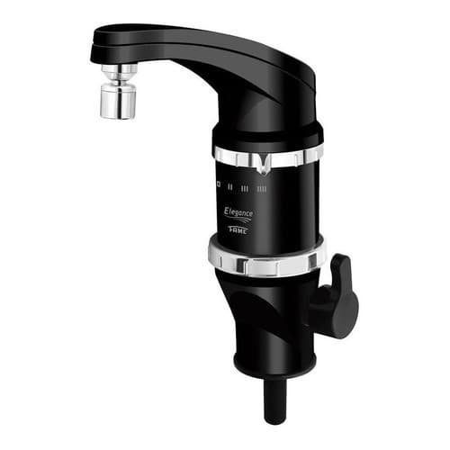 Torneira Elétrica Bancada Fame Elegance 4t Preta 220v 5400w