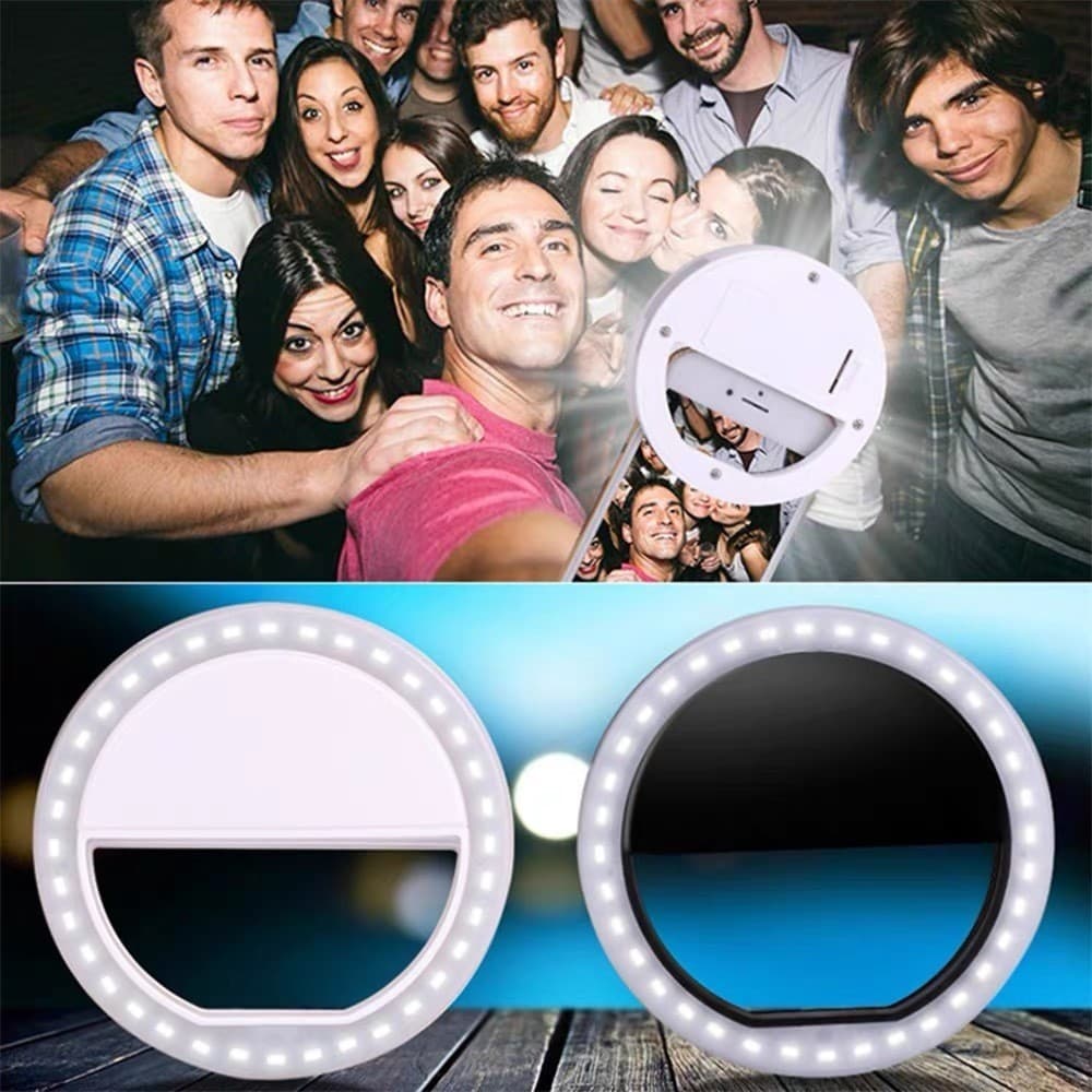 Anel Luminoso Para Celular Flash Selfie Mini Ring Light led Celular