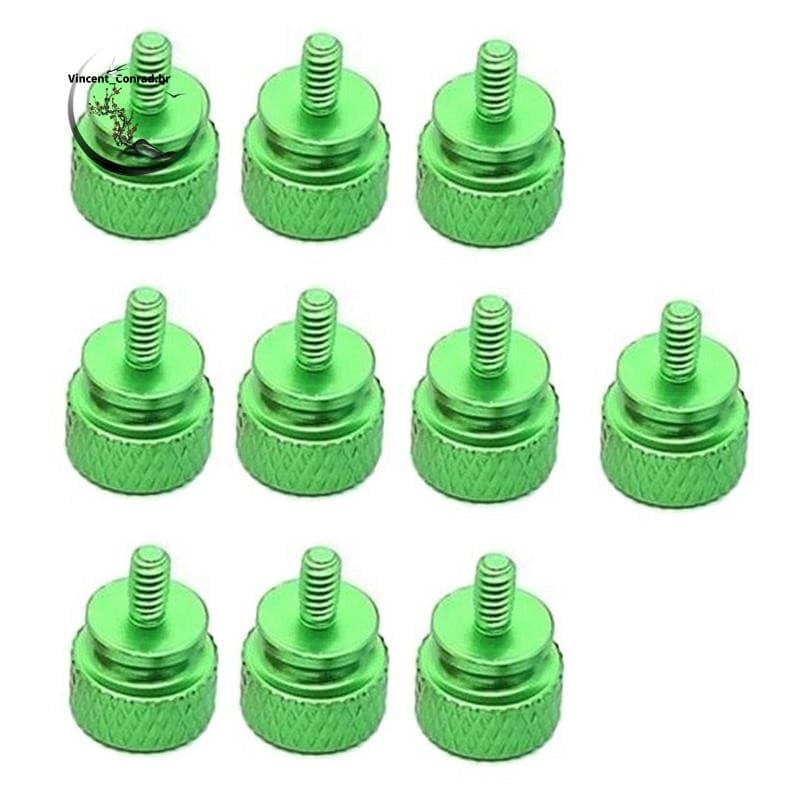 10 Pçs/Lote UNC6-32 M3.5 Parafuso De Caixa De Computador Para Suporte GPU PSU Parafusos De Painel Lateral PC Montar Wate