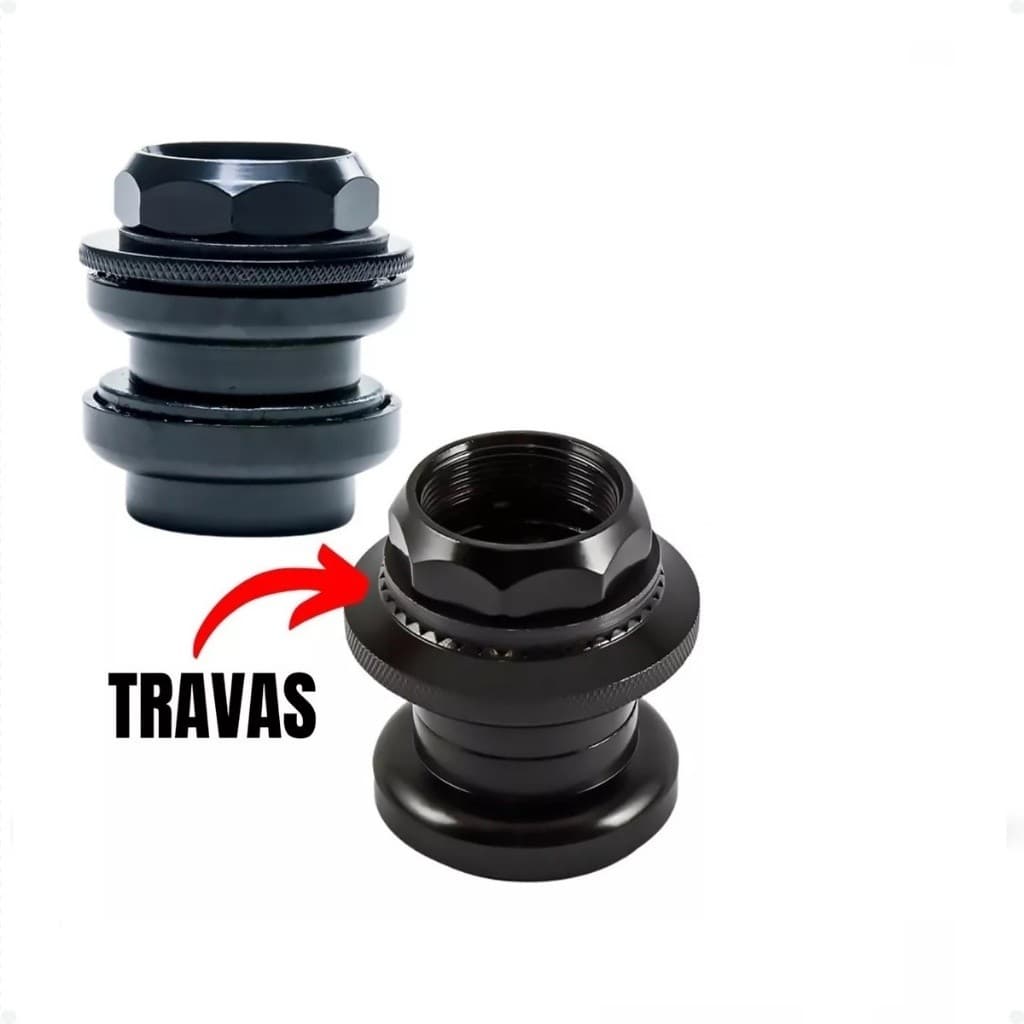 Caixa de Direção STANDARD 22.2 para Bicicleta Aro 26 e 29 - Jogo Jogo Caixa de Direção Standard 22.2 Bike Aro 26 29 Aço