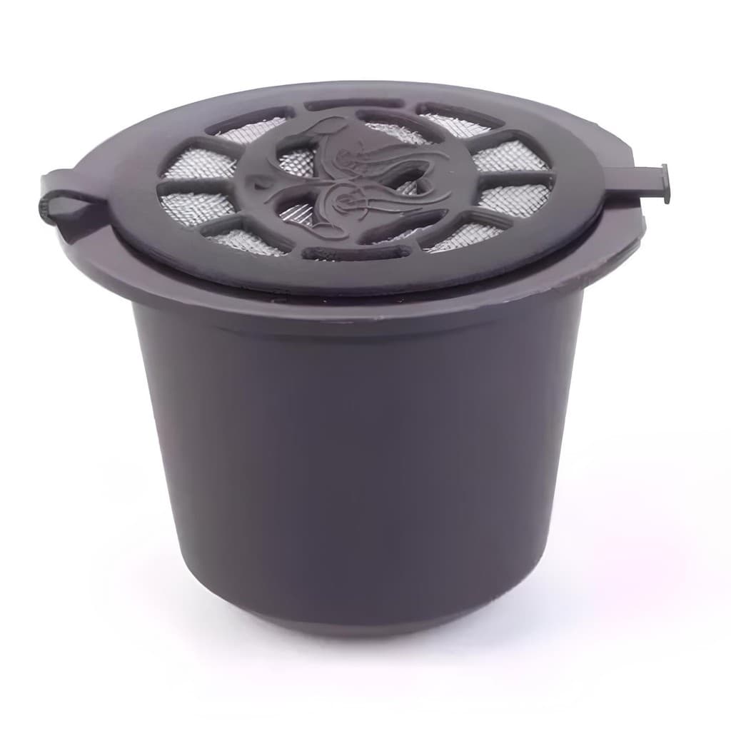 2x Cápsula de Café Reutilizável Recarregável para Nespresso