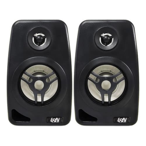 Par Caixa De Som 140w Acustica Alto Falante Audio Potente Orion Parede Teto Com Suportes