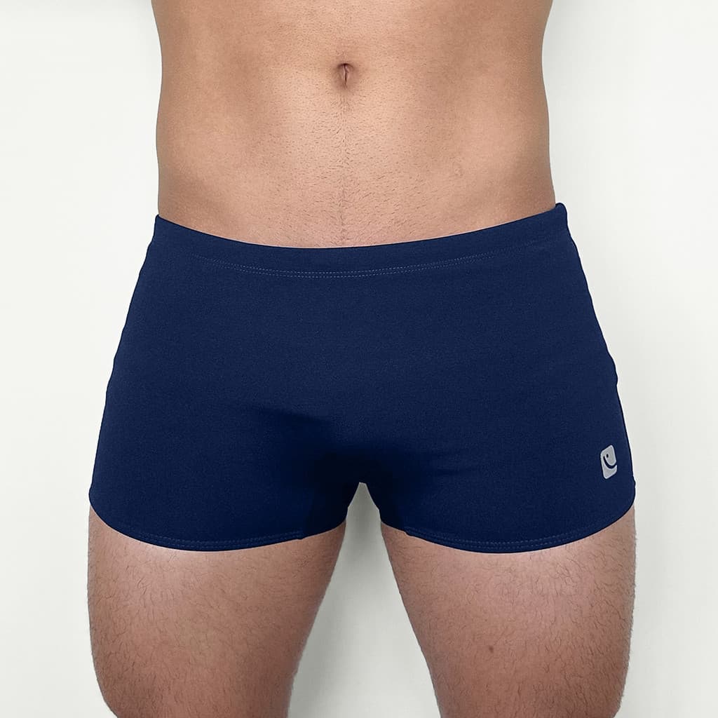 Sunga Boxer Lisa Masculina Adulto Forrada Com Ajuste Moda Praia Piscina Verão Premium Usee Brasil