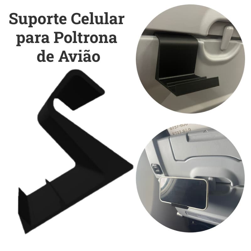 Suporte Para Celular Para Poltrona De Avião Apoio Viagem Assistir