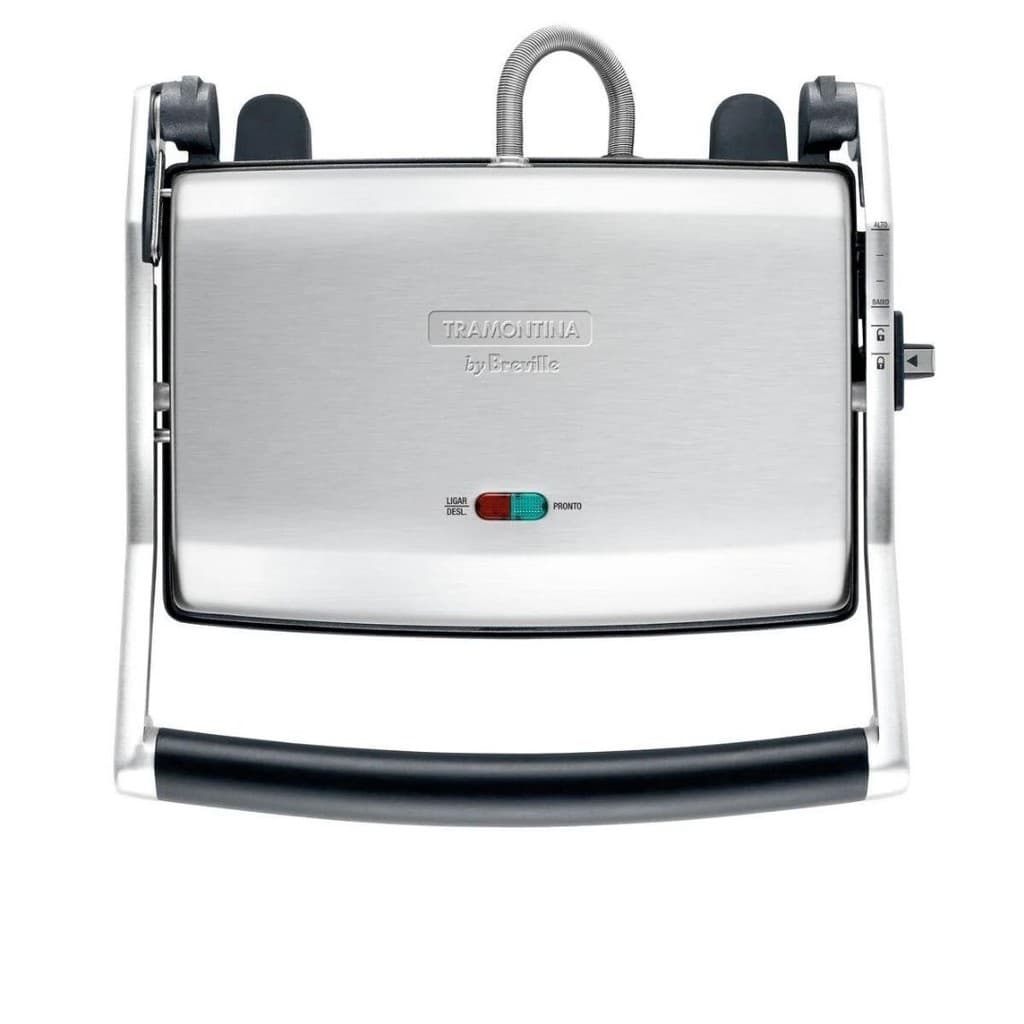 Sanduicheira Tramontina by Breville Express em Aço Inox Fosco com Chapa Flutuante
