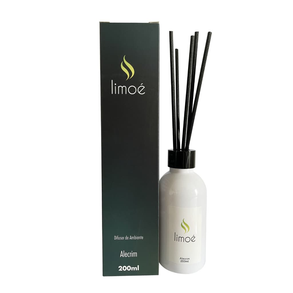 Difusor de Ambiente Alecrim 200ml Aroma Sofisticado Limoé