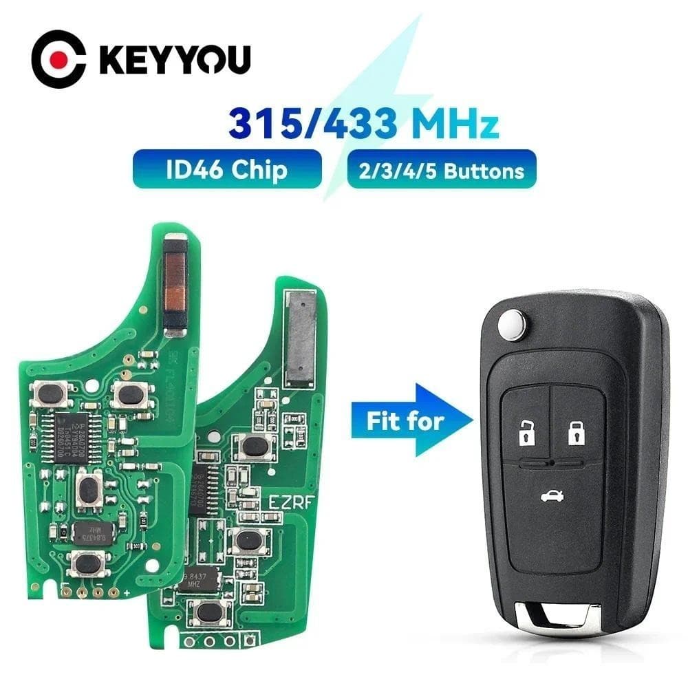 315/433MHz, Eletrônicos para Chevrolet Spark Cruze Orlando Trailblazer Colorado Trax Camaro