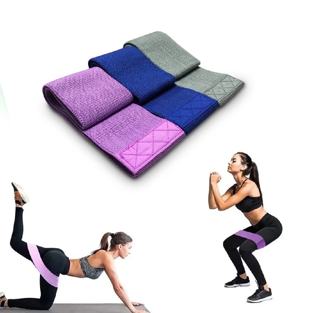 Elastico Kit 3 Faixas Elástica Resistência Exercício