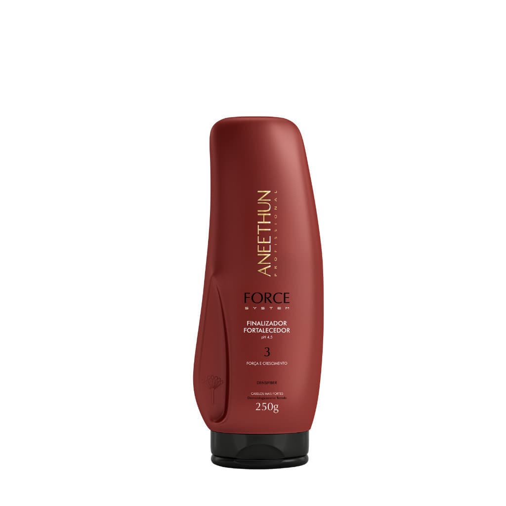 FINALIZADOR FORTALECEDOR FORCE SYSTEM 250G PROFISSIONAL FORTALECIMENTO E CRESCIMENTO - ANEETHUN - IMPERDIVEL +Lembrancinha