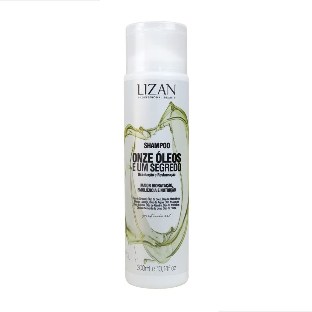 Lizan Shampoo Onze Óleos 300ml Nutrição e Brilho Intenso