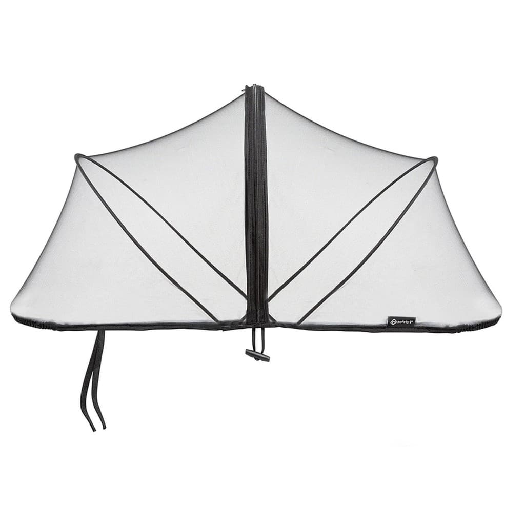 Mosquiteiro com Arco e Zíper para Carrinho Safety 1st Preto