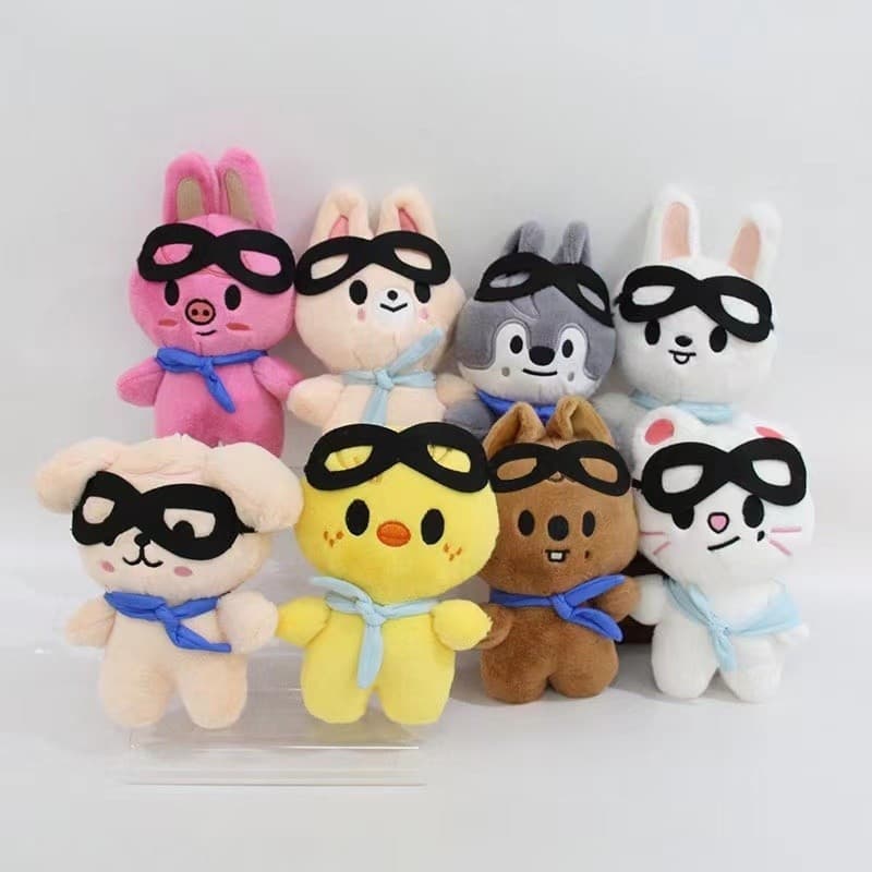 Skzoo Brinquedo de Pelúcia Leeknow Hyunjin Boneca de Desenho Animado Rua Crianças 10cm SDFR