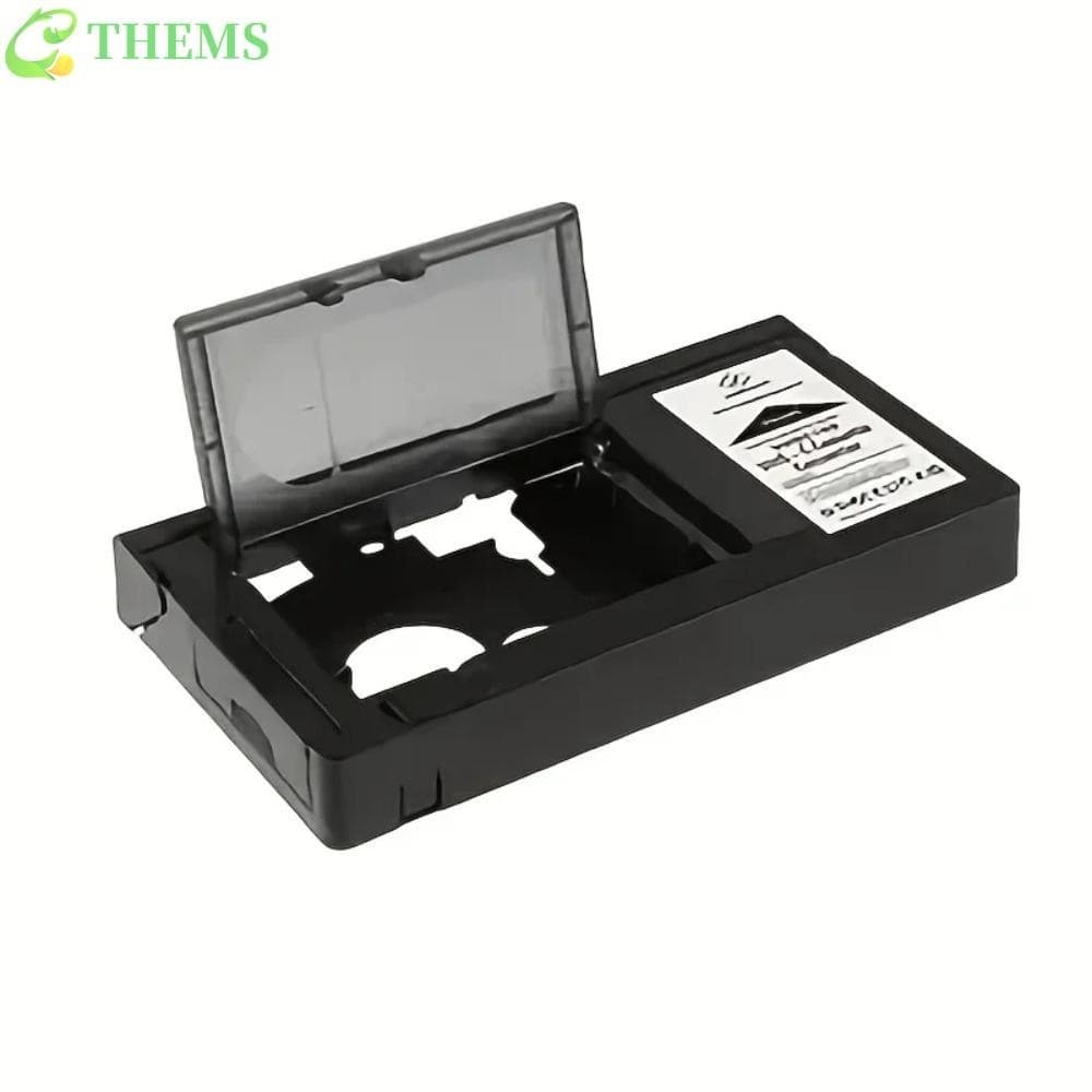 THEMS Adaptador de Fita VHS-C Caixa de Conversão Motorizada Fácil de Usar para Converter Fitas VHS-C Vintage