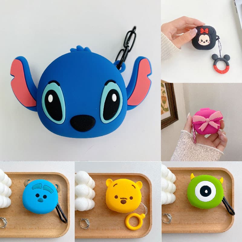 Capa Protetora Para Fone De Ouvido DIY Cartoon Stitch Samsung Galaxy Buds FE Live/Pro/2/Buds2