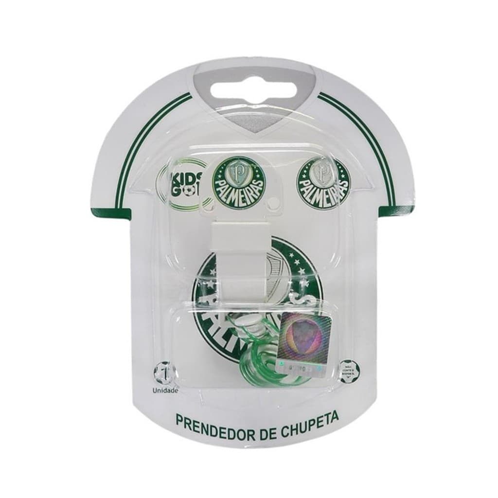 Prendedor de Chupeta Time Palmeiras - Kids Gol