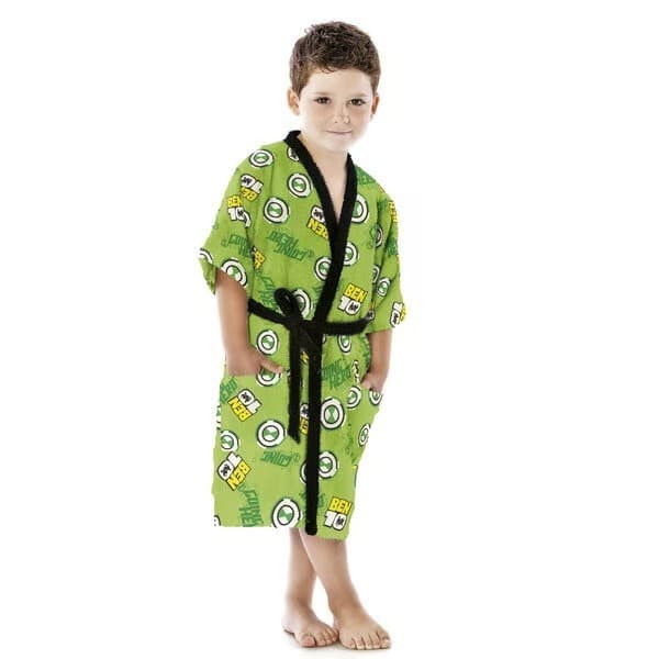 Roupão Infantil Ben 10 P Lepper