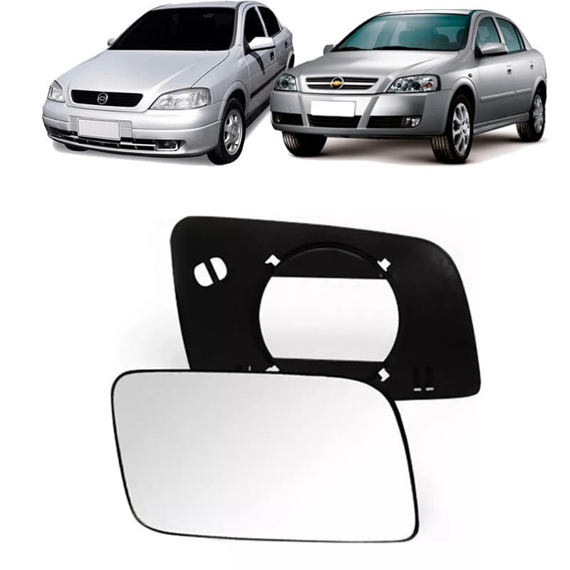 Subconjunto Espelho Vidro Retrovisor Lente Base Astra 1999 2000 01 02 03 04 05 06 07 08 09 10 2011