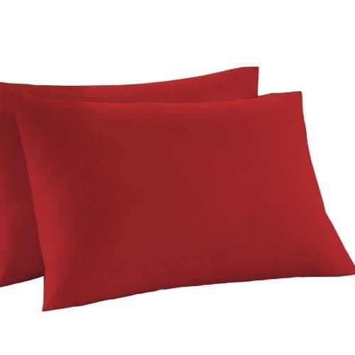 Kit Par de Fronhas Lisa Para Travesseiro 100% Microfibra - 2 Peças - 70x50 cm