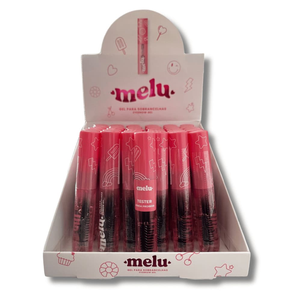 Box com 36 Unidades Gel para Sobrancelhas - Melu by Ruby Rose