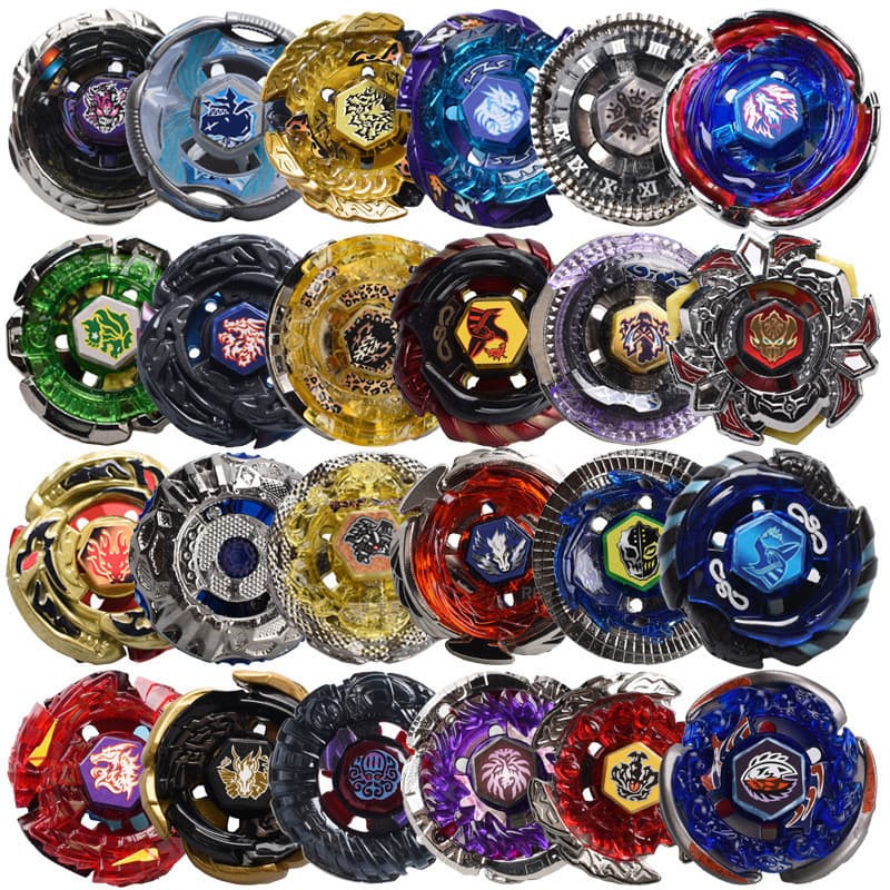 50 Estilos de Beyblade de Metal Fusion 4D, Pião Giratório BB88 BB116 BB128, Brinquedos de Jogo de Batalha em Arena para