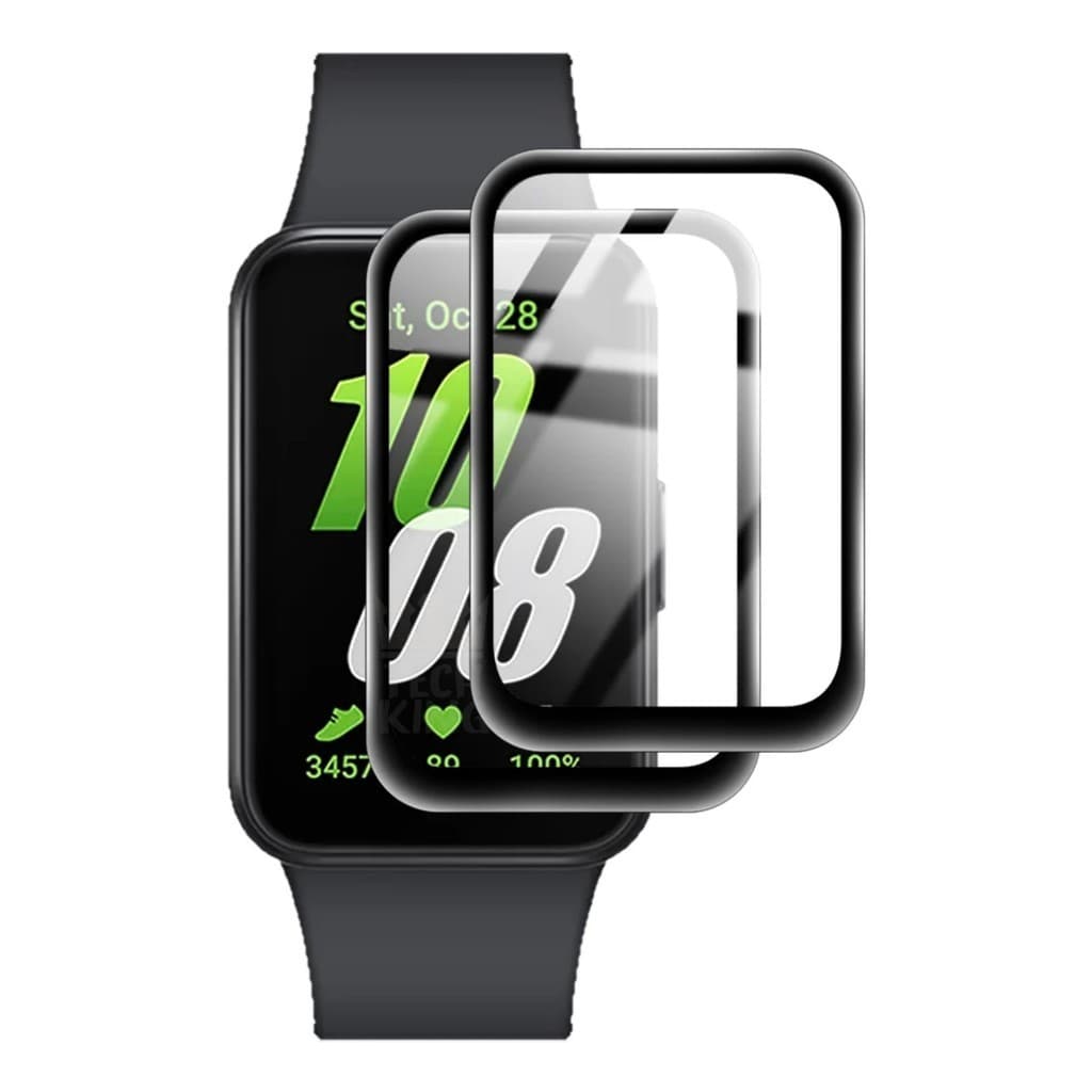 Kit 2x Películas 3d Anti Risco Para Smartwatch Galaxy Fit 3