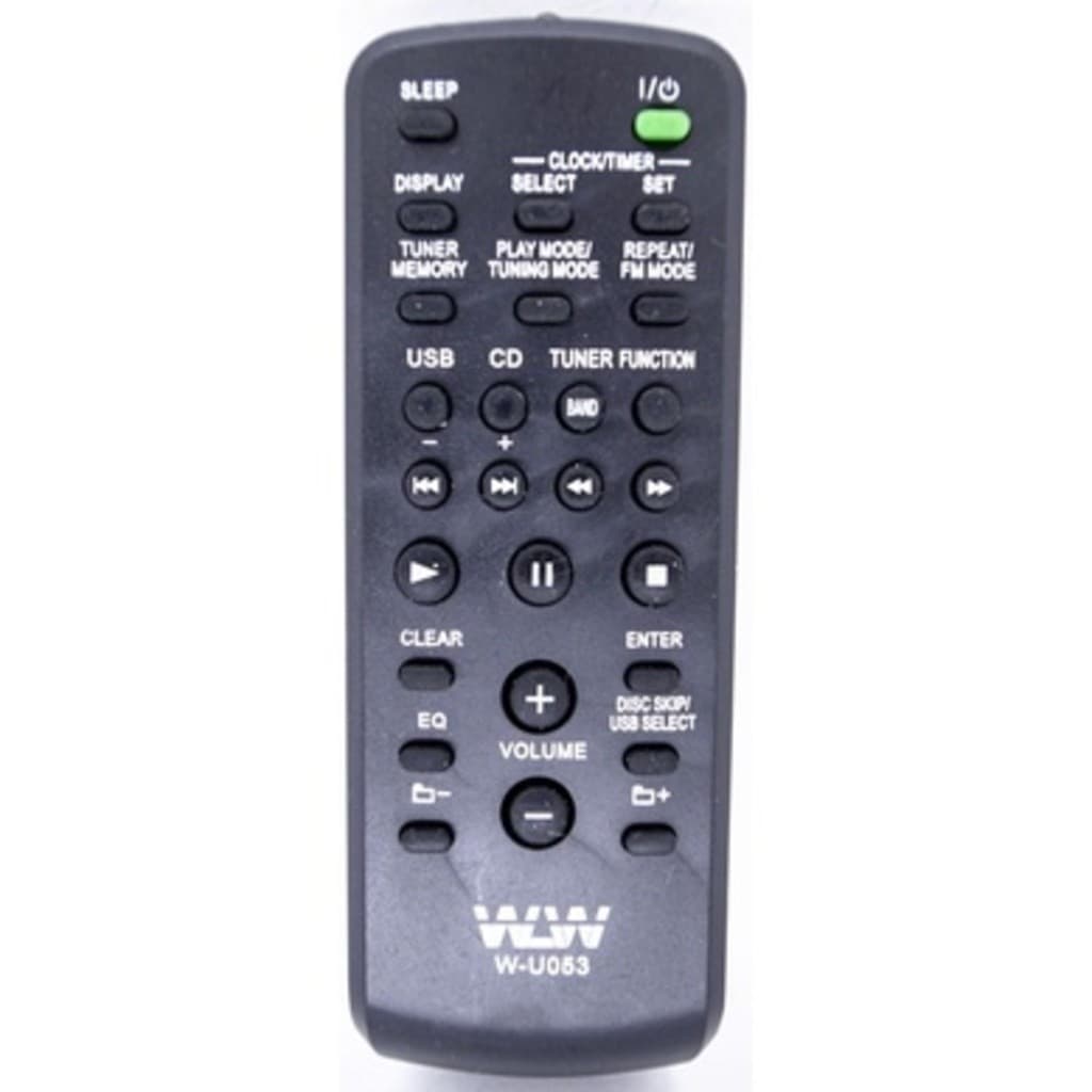 Controle Remoto Som Compativel Mhc-gtr6 Gtr8 Gtr33 Gtr88 Gtr888 Gtr333 Gtr555  Mhc-esx9 Mhc-ex66 Fst-sh2000 Mhc-ec590 Rm