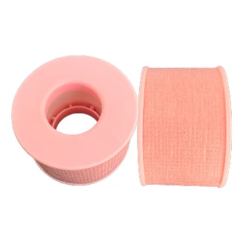 Fita Micropore Transpore Rosa Extensão Cílios 25mm