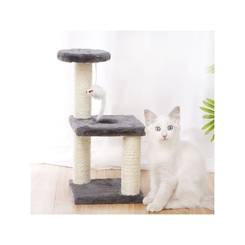 Arranhador e Estrutura De Escalada Divertida E Diversificada Para Gatos Arranhador.
