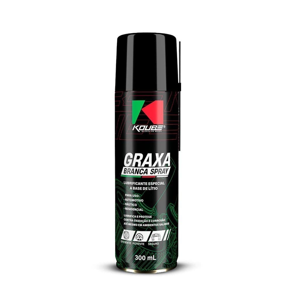 Graxa Branca Spray  P/ Correntes De Moto / Pinças De  Freio
