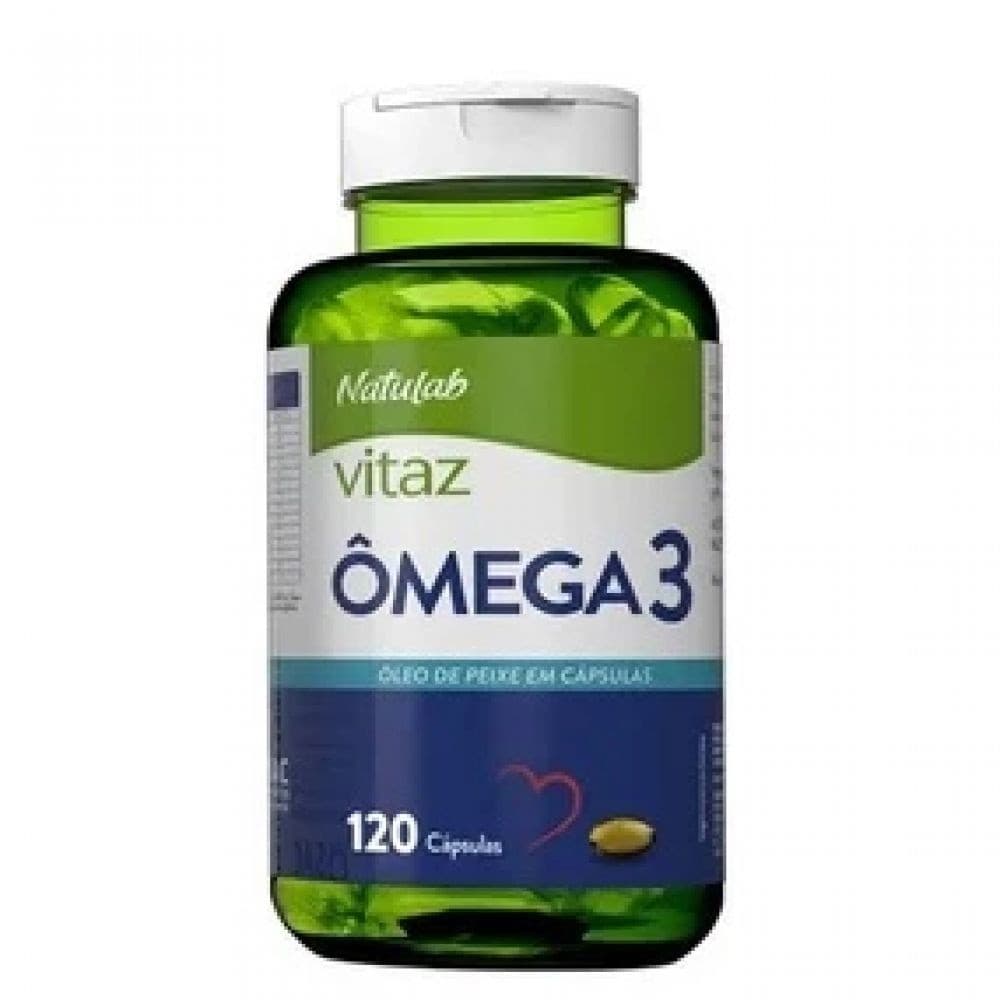 Ômega 3 Vitaz 1000mg C/ 120 Cáps Natulab