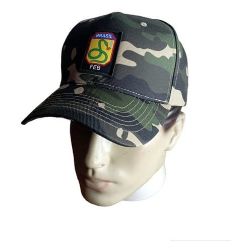 Boné Da Feb Camuflado Exclusivo Impermeável