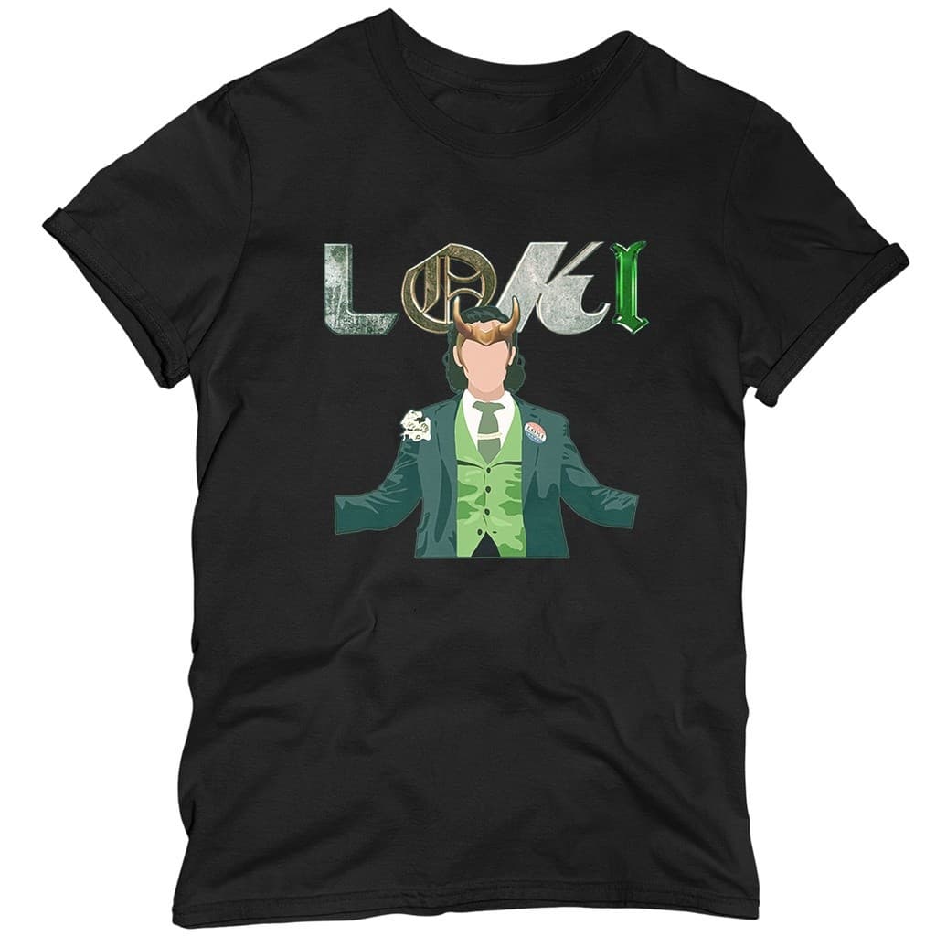 Camiseta T-Shirt Unissex Algodão Série Loki Deus da Trapaça-MAYC. ref007 Ds