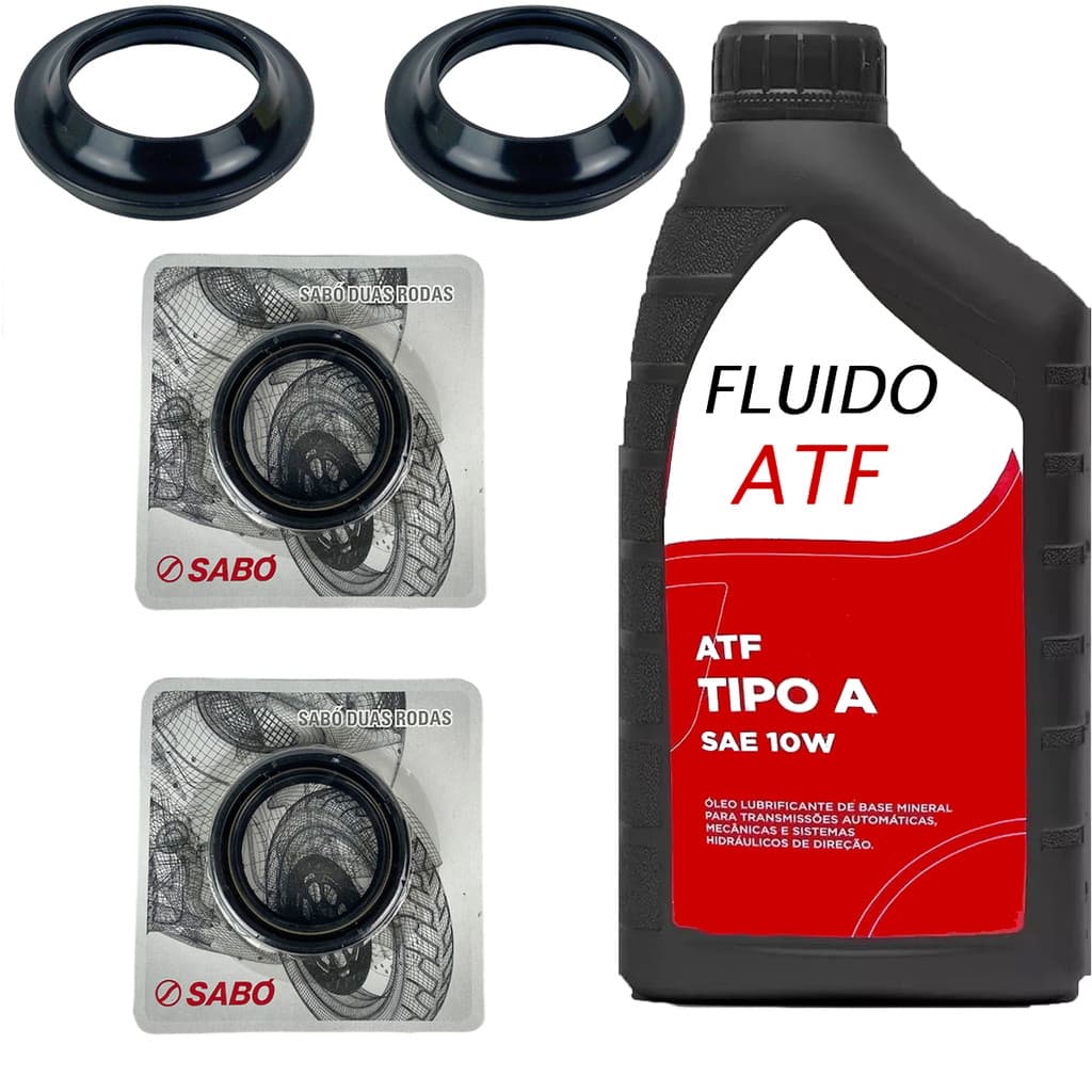 Guarda Po + Oleo + Par Retentor Bengala Sabo Xre300 08 A 24