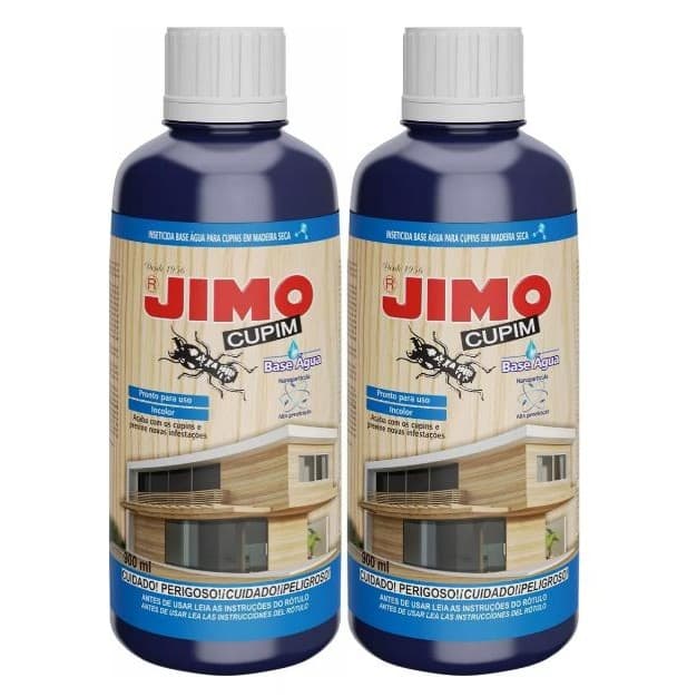 Kit Jimo Cupim Incolor 900ml Base Agua 2 unid