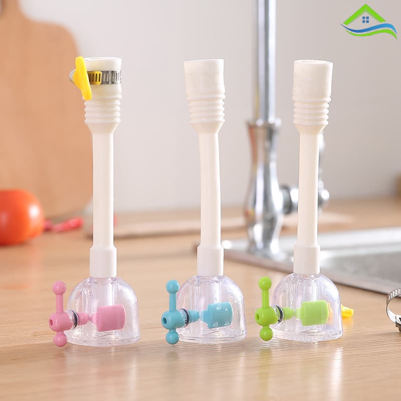Torneira Extensora Anti-Respingos De Moda Simples-Economizadora De Água Para Cozinha Com Rotação De 360 Graus-Bico Aerad