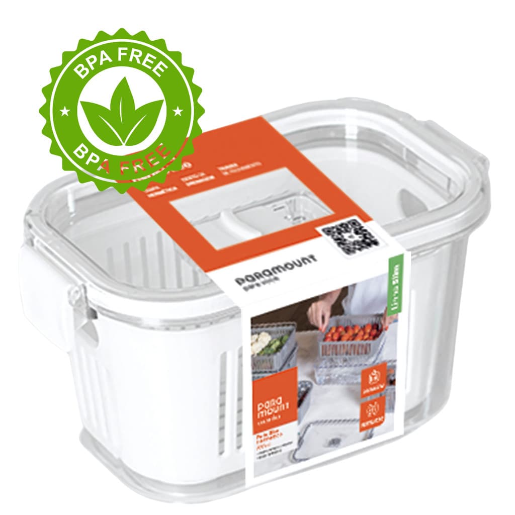Pote Hermético Organizador Slim Multiuso Paramount 1780ml