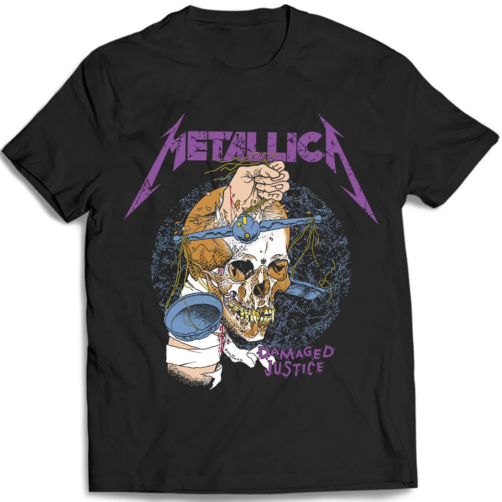 Camiseta Banda de Rock - Camisa Metalica - Envio Mais Rápido do Brasil!