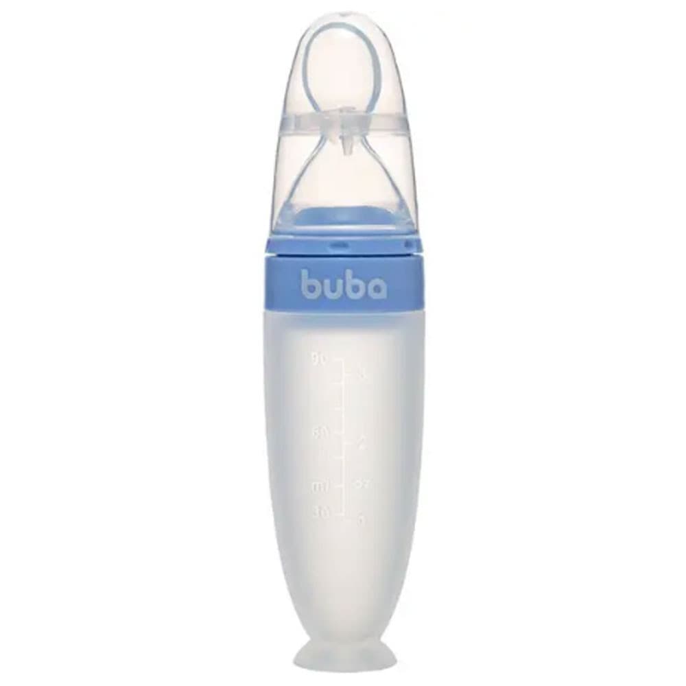 Colher Dosadora De Leite Com Ventosa Buba Azul