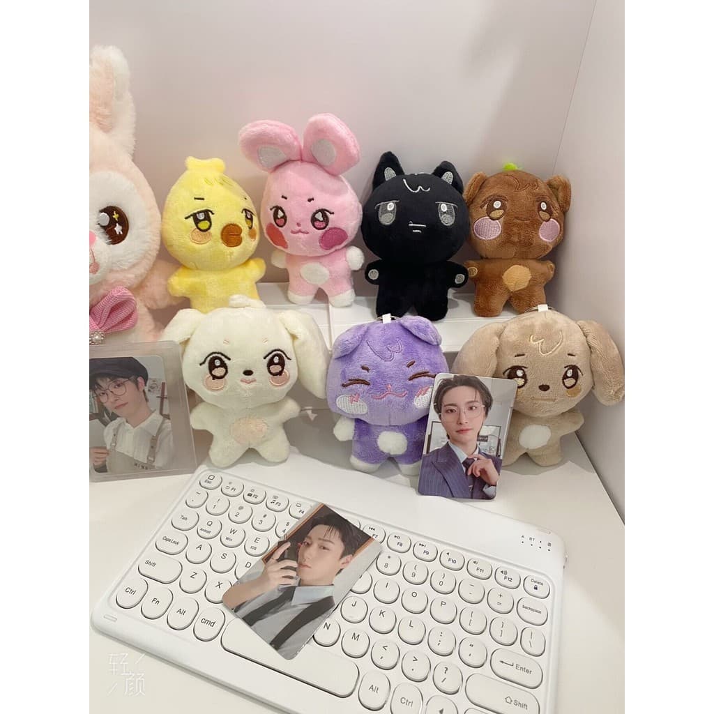 Chaveiro Kpop ATEEZ Flash Keychain ANITEEZ San Doll Charme