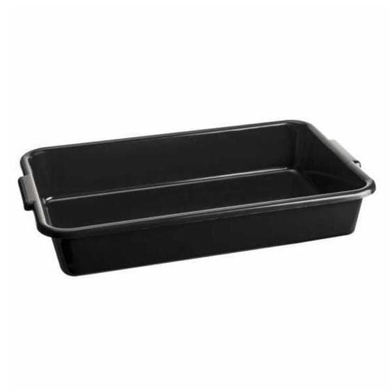 Bandeja Plástica Retangular 7 Lts Multiuso Preta 43x29Cm Trioplast 389.006.002