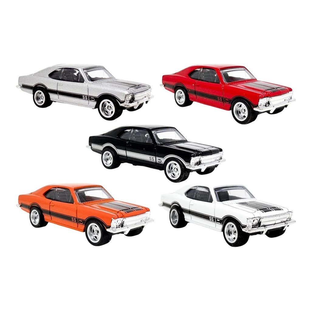 Miniatura Chevrolet Opala Ss 1978 1:64 Pneu Emborrachado
