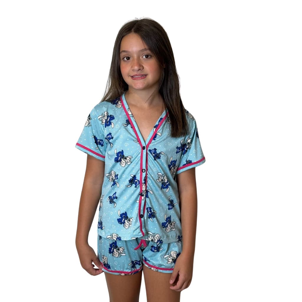 Pijama americano infantil personagens