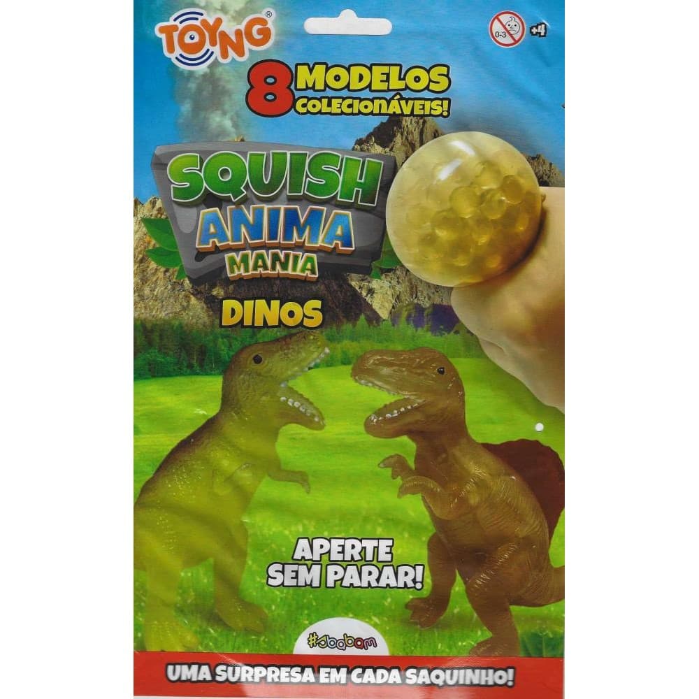 Squish Dinossauros Muito Divertido Aperte Sem Parar