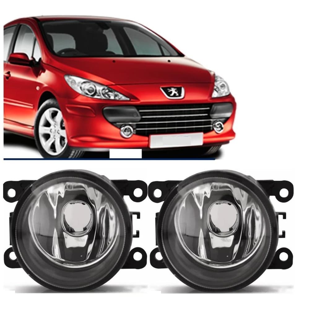 Par Farol De Milha Universal Peugeot 307 2007 2008 2009 2010 2011 2012 2013 2014
