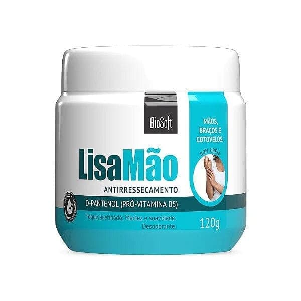 Creme Lisa Mão Antirressecamento Bio Soft 120g