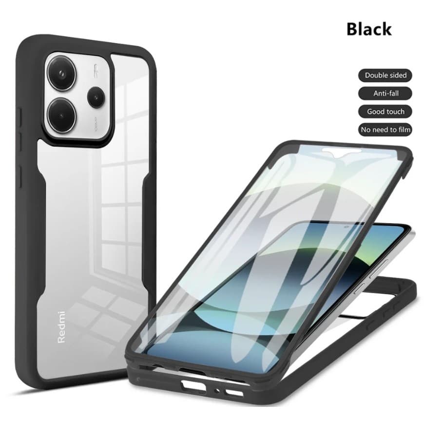 Para Xiaomi POCO C85 F8 Pro Ultra 4G 5G Redmi 15C 15 Nota 14 Plus Capa Completa À Prova De Choque Pára-Choques 2 Em 1 36