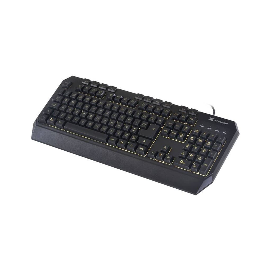 Teclado Draco Gamer 3 Cores Led c/Macros ABNT2 GT400 - Vinik