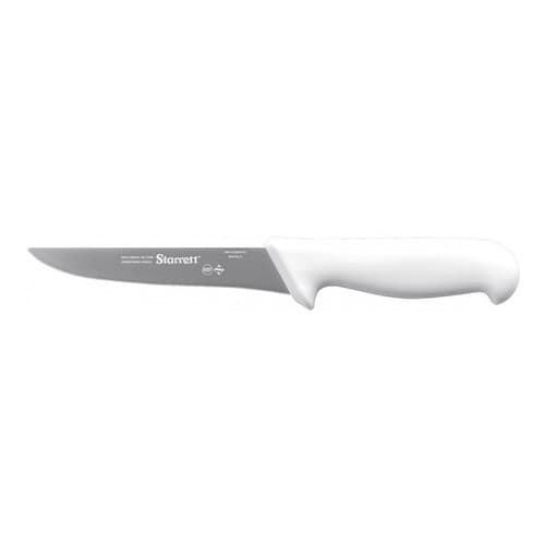 Faca Para Desossa Com Lâmina Reta Larga Branca 15cm Starrett