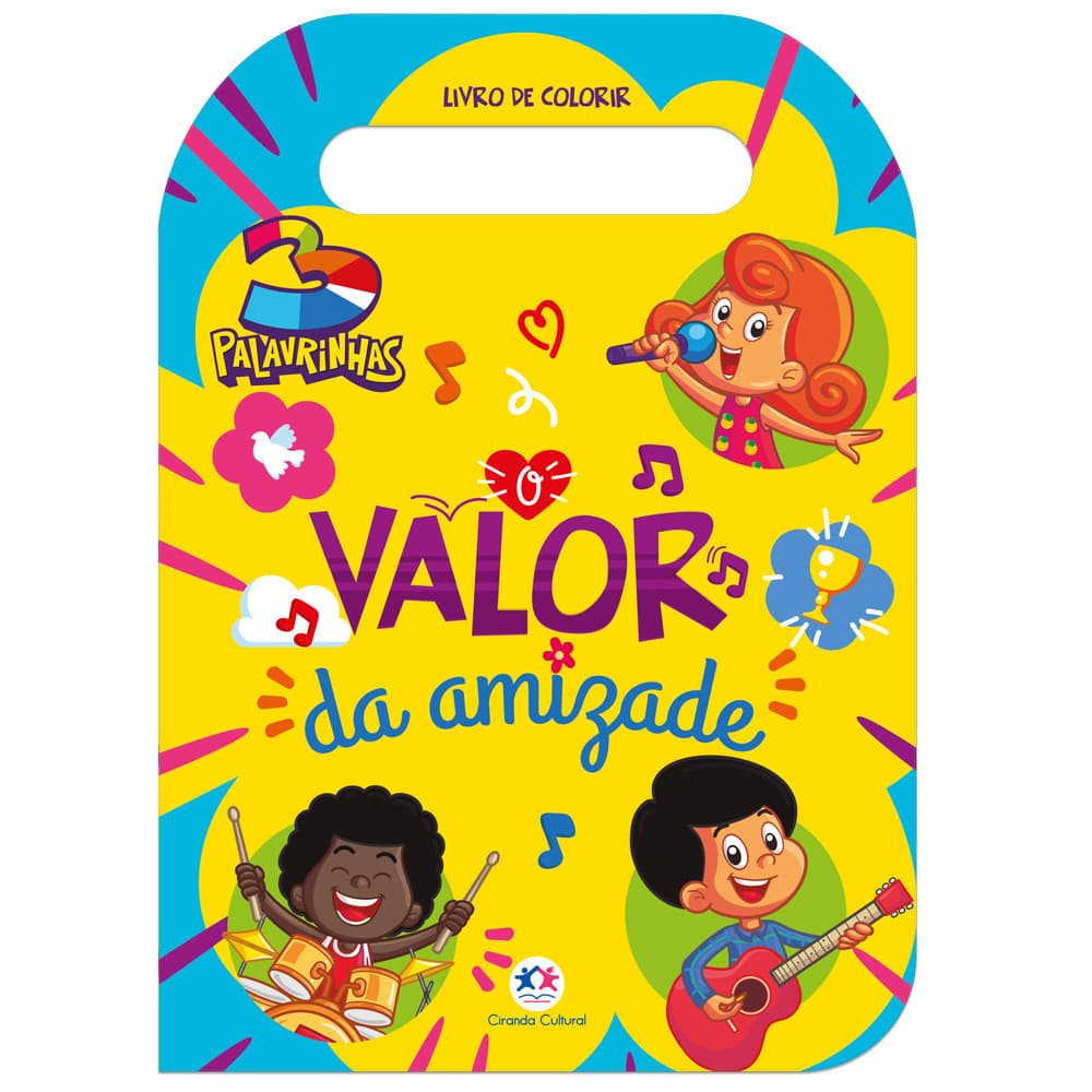 Livro de colorir - O Valor da Amizade